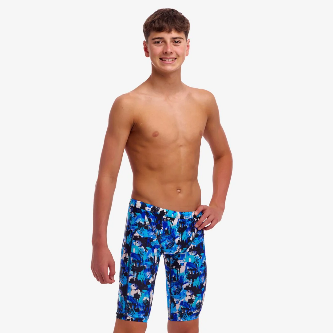 Funky Trunks Boys Training Swim Jammer - Image 3
