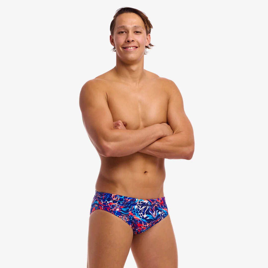 Funky Trunks Men's Seamed Swim Brief