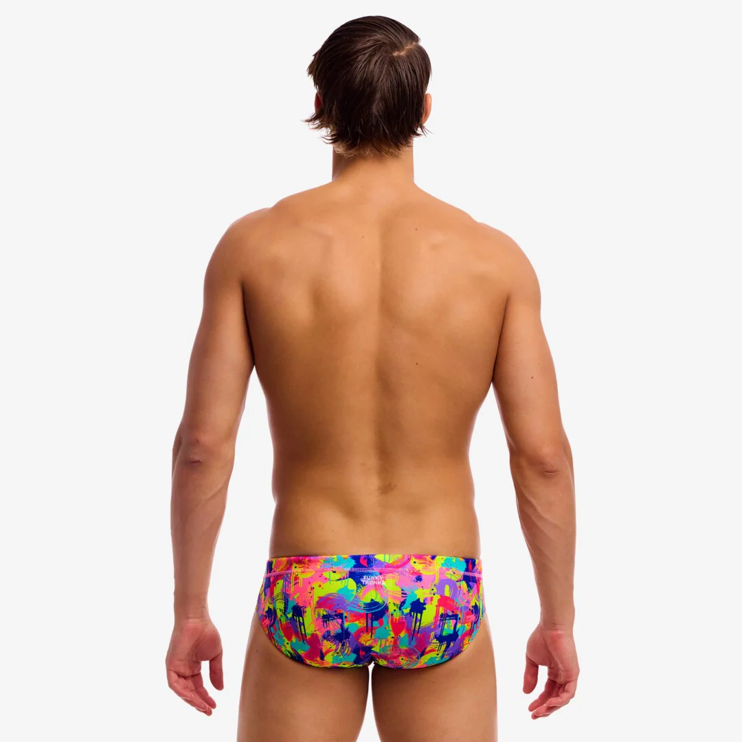 Funky Trunks Men's Seamed Swim Brief - Image 4