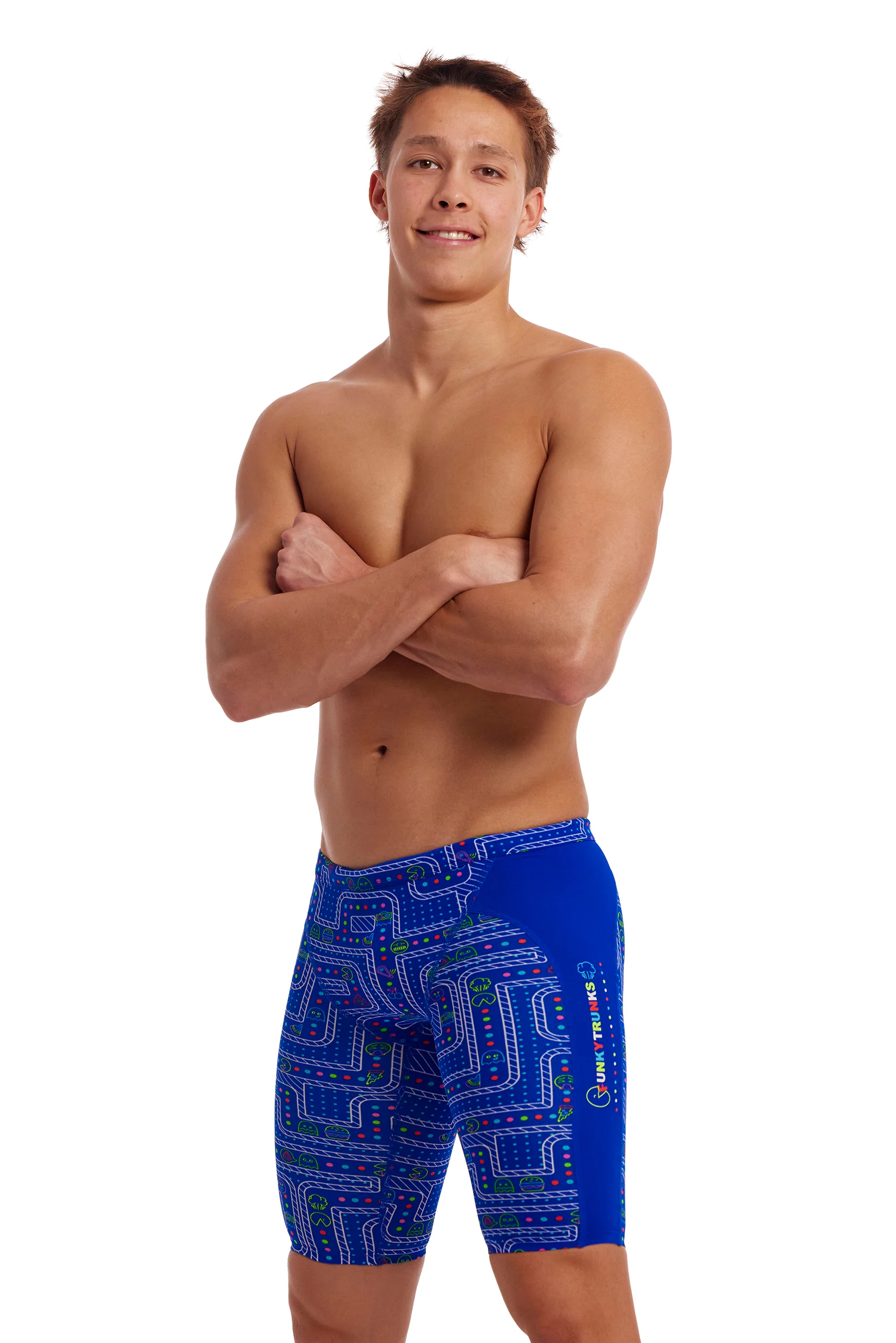 Funky Trunks Men's Training Swim Jammer - Image 14