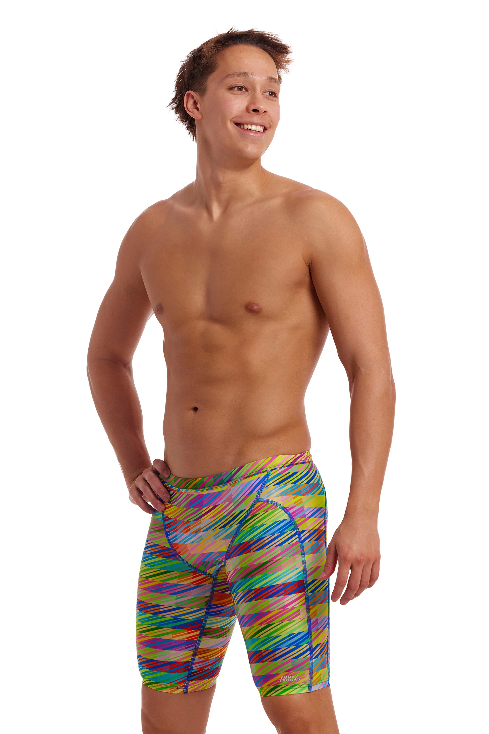 Funky Trunks Men's Training Swim Jammer - Image 23