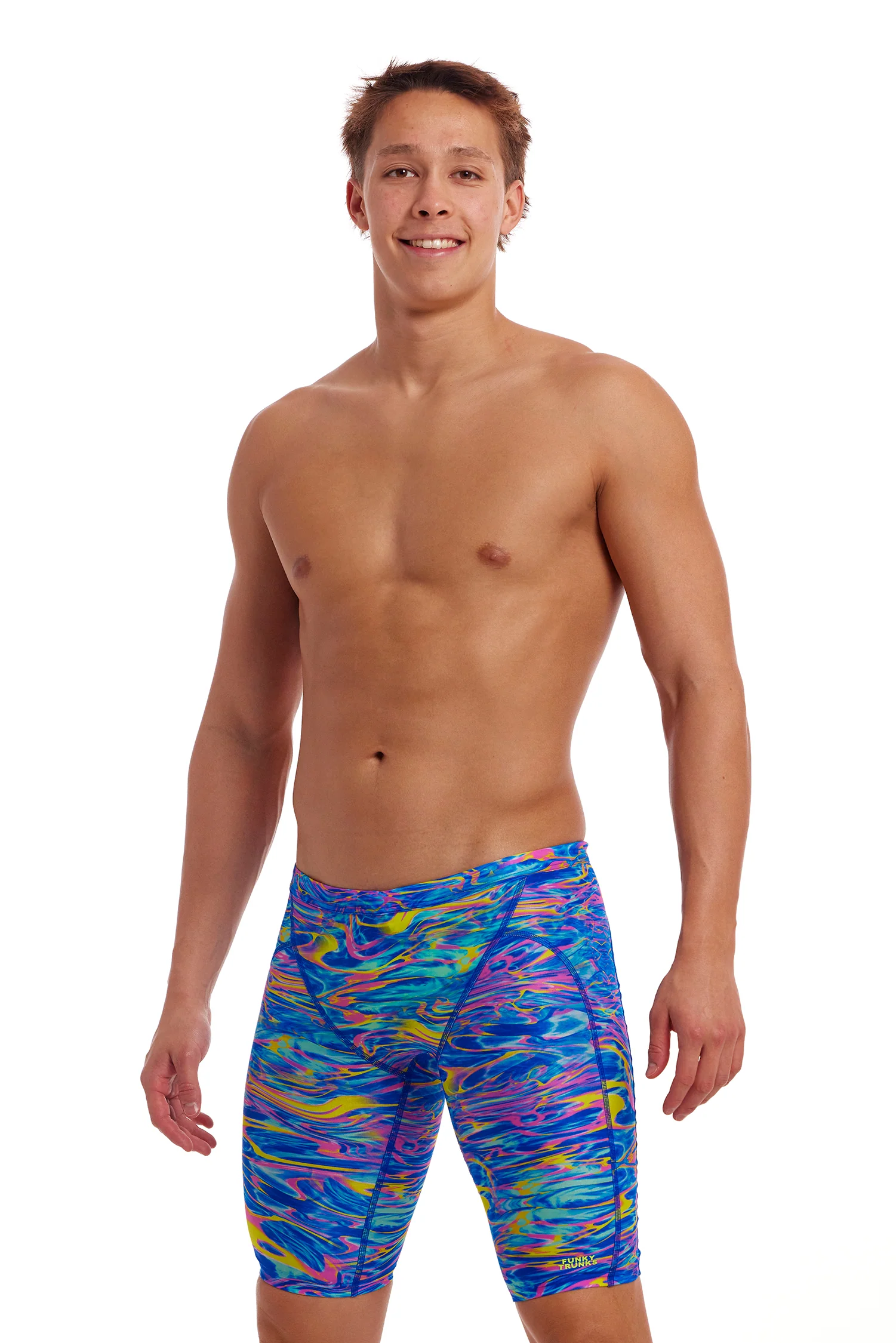 Funky Trunks Men's Training Swim Jammer - Image 25