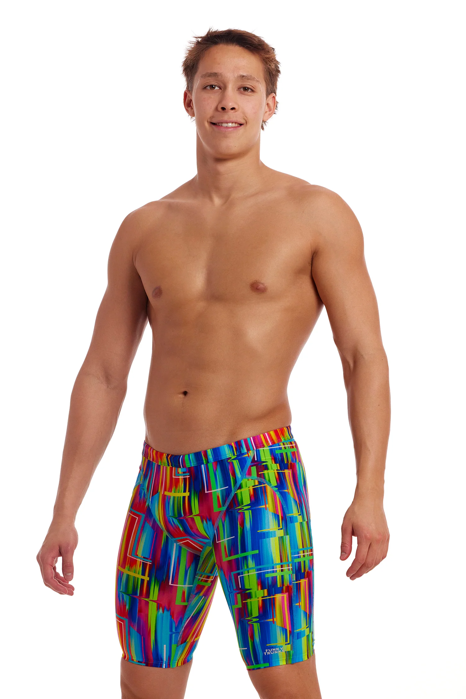 Funky Trunks Men's Training Swim Jammer - Image 29
