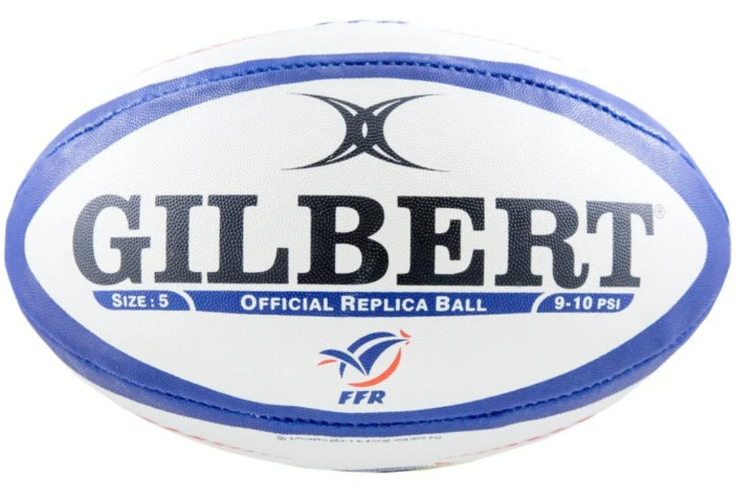 Gilbert France 2 Replica Rugby Ball - Image 2