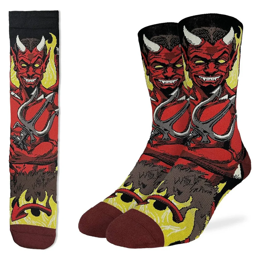 Good Luck Sock Men's Evil Halloween Socks - Image 3