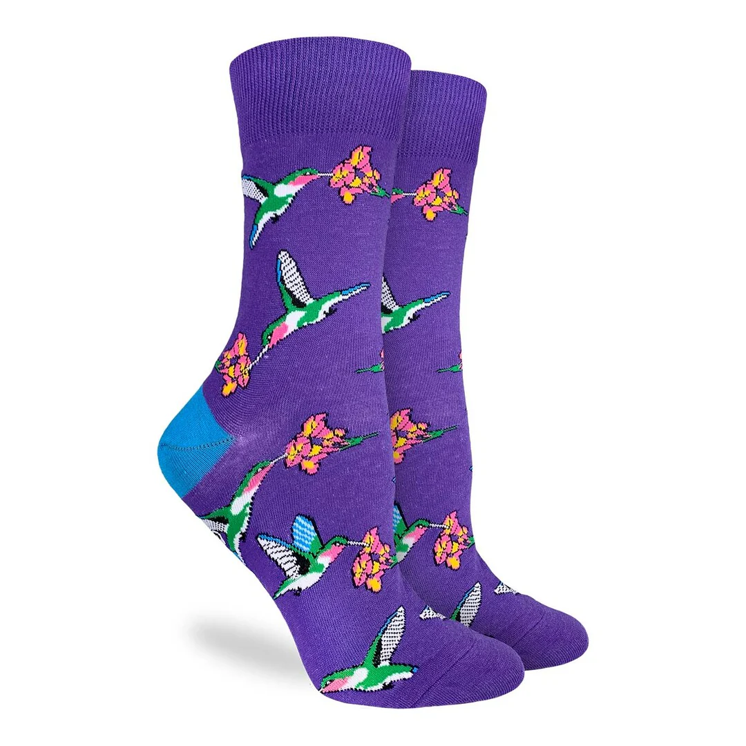 Good Luck Sock Women's Hummingbirds Socks - Shoe Size 5-9