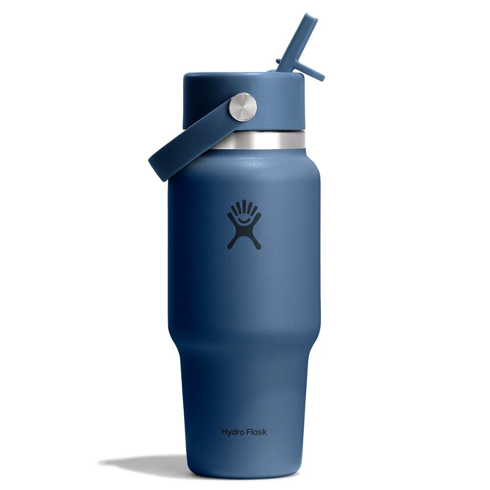 Hydro Flask Wide Mouth Travel Bottle with Flex Straw Cap 24oz/710ml - Image 5