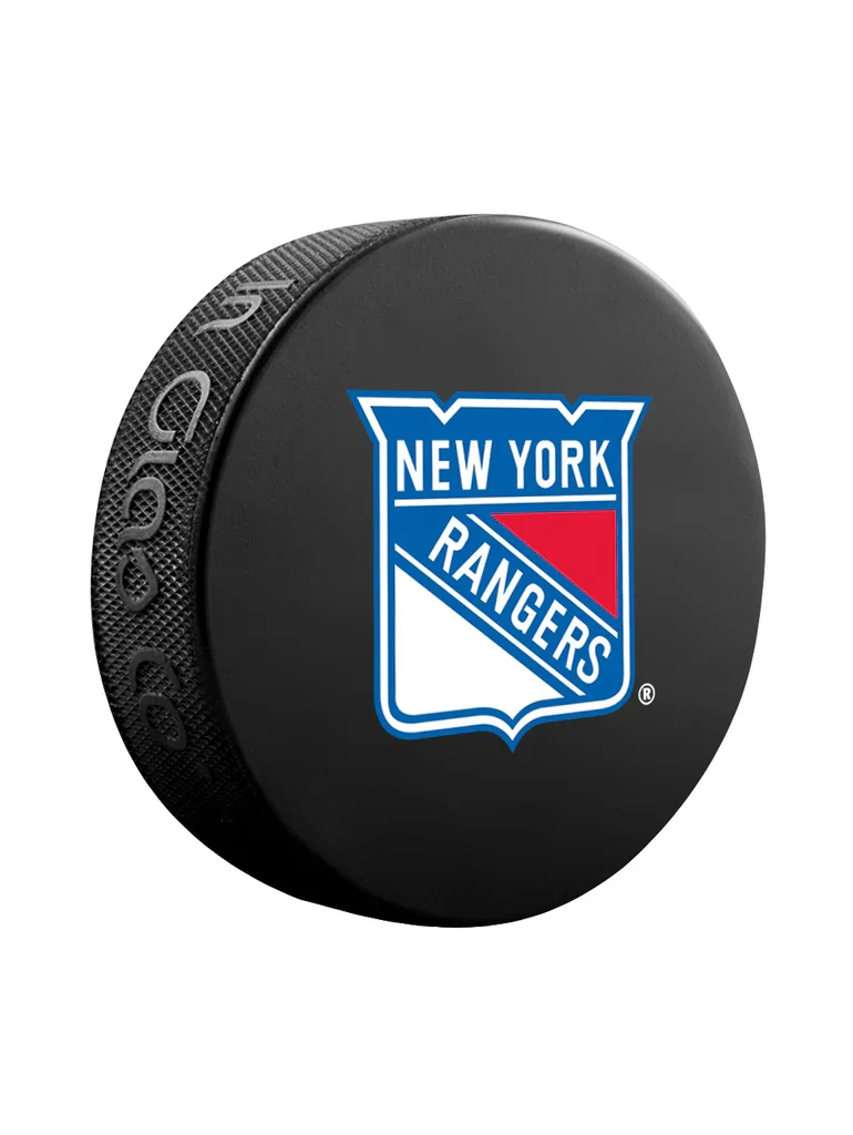 Inglasco NHL New York Rangers Puck Basic