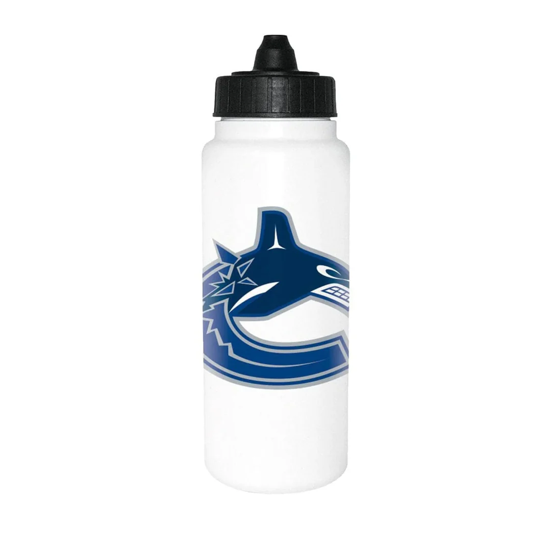 Inglasco NHL Vancouver Canucks Water Bottle 1 L White