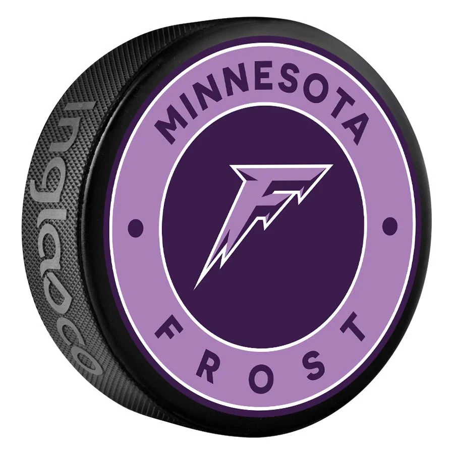 Inglasco PWHL Minnesota Frost Classic Souvenir Puck