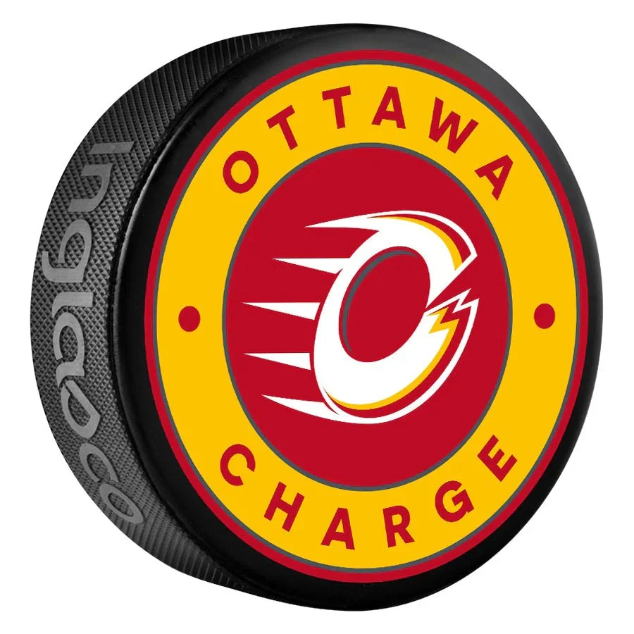 Inglasco PWHL Ottawa Charge Classic Souvenir Puck