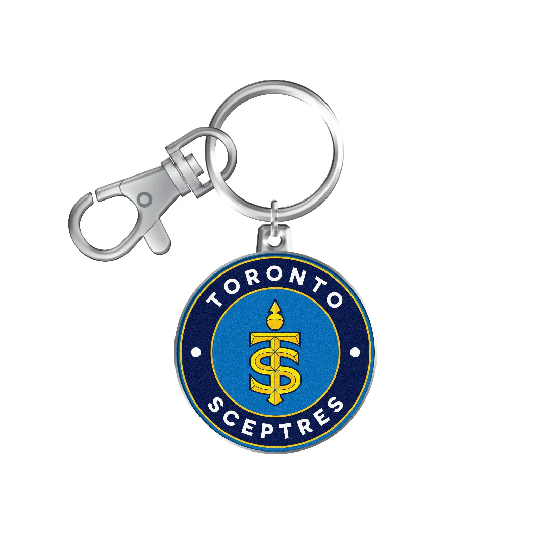 Inglasco PWHL Toronto Sceptres Logo Keychain
