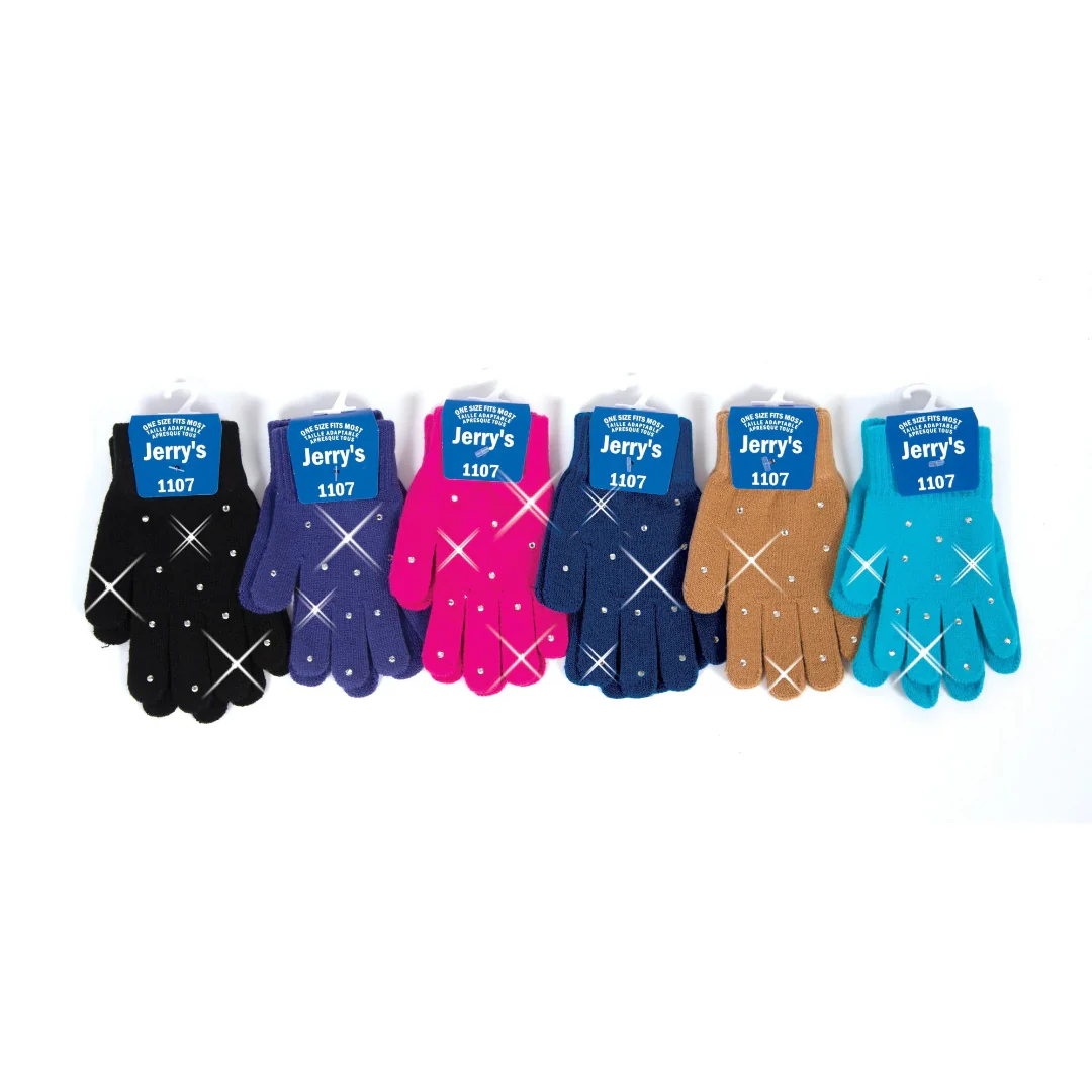 Jerry's Adult 1107 Crystal Mini Figure Skating Gloves