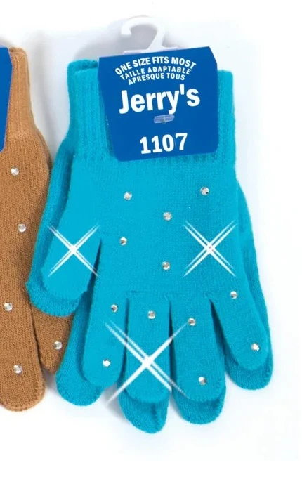 Jerry's Adult 1107 Crystal Mini Figure Skating Gloves - Image 6
