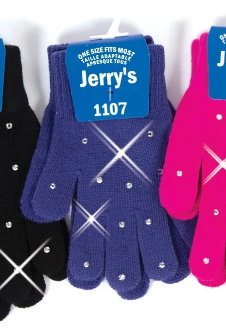 Jerry's Adult 1107 Crystal Mini Figure Skating Gloves - Image 8