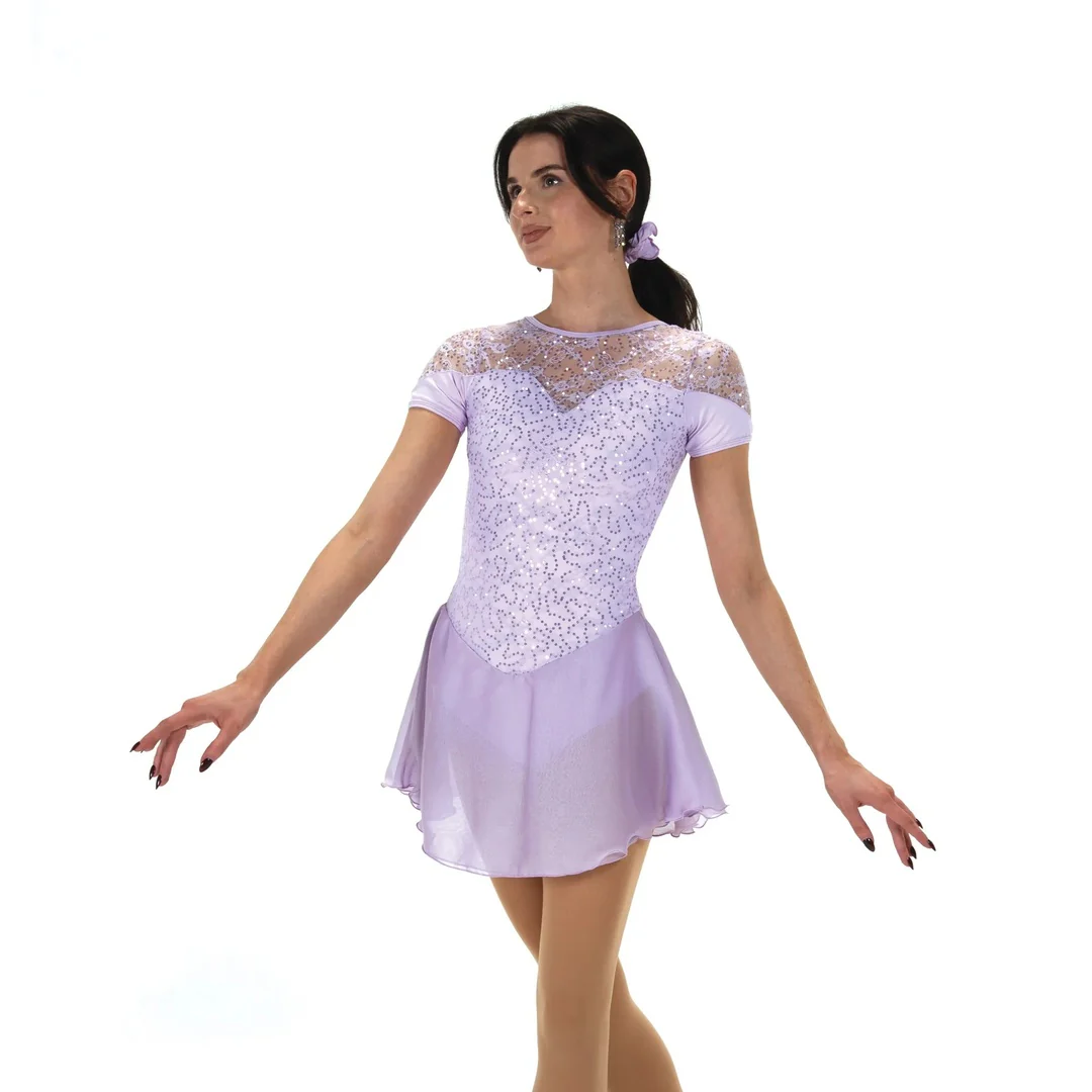 Jerry's Girl's 528 Softly Sequins Figure Skating Dress