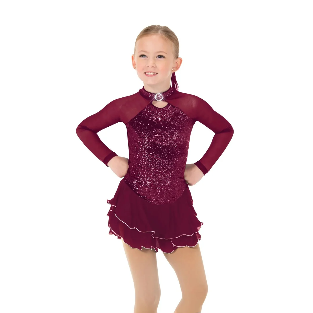 Jerry's Girl's 645 Shimmer Figure Skating Dress