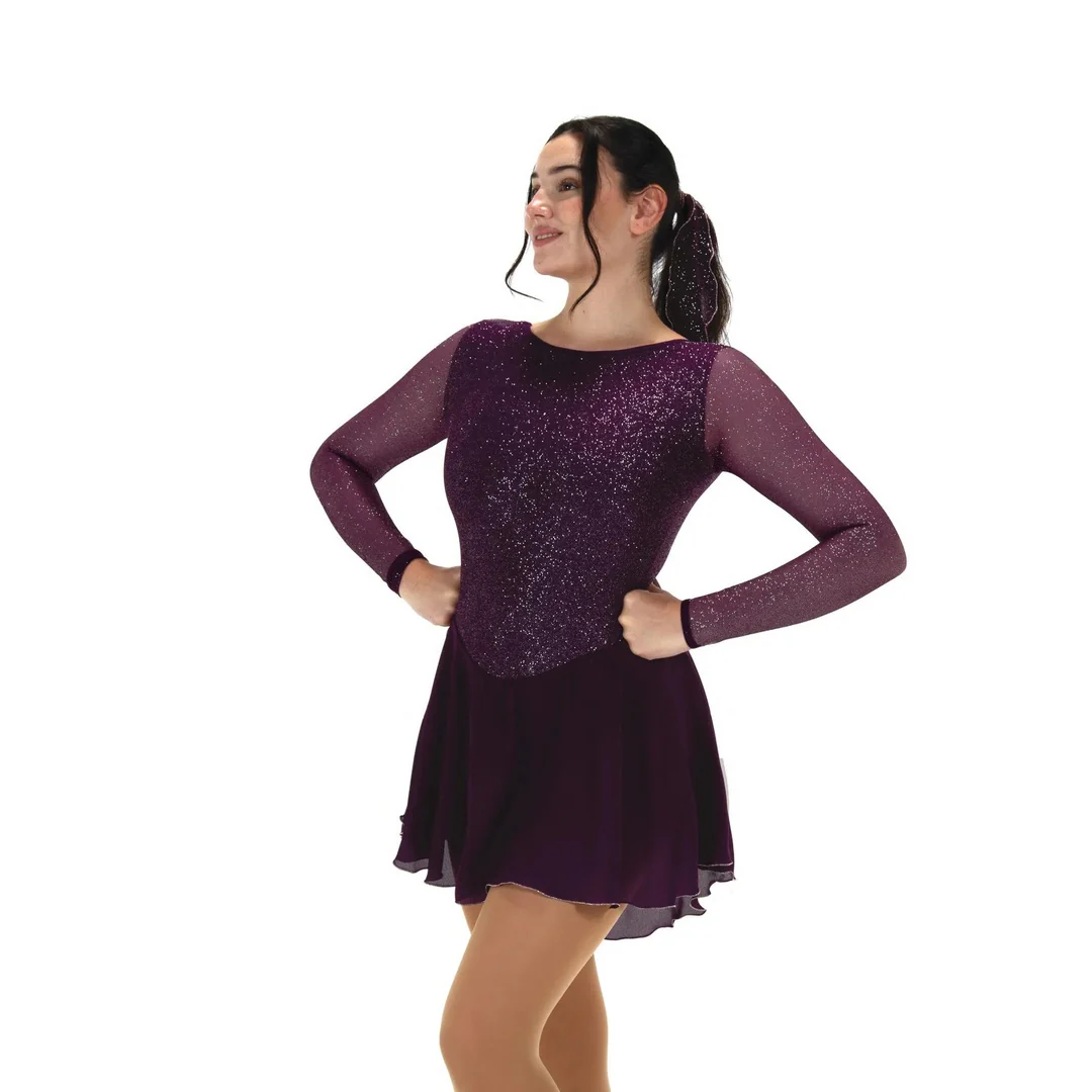 Jerry's Women's 569 Silver Dust Figure Skating Dress