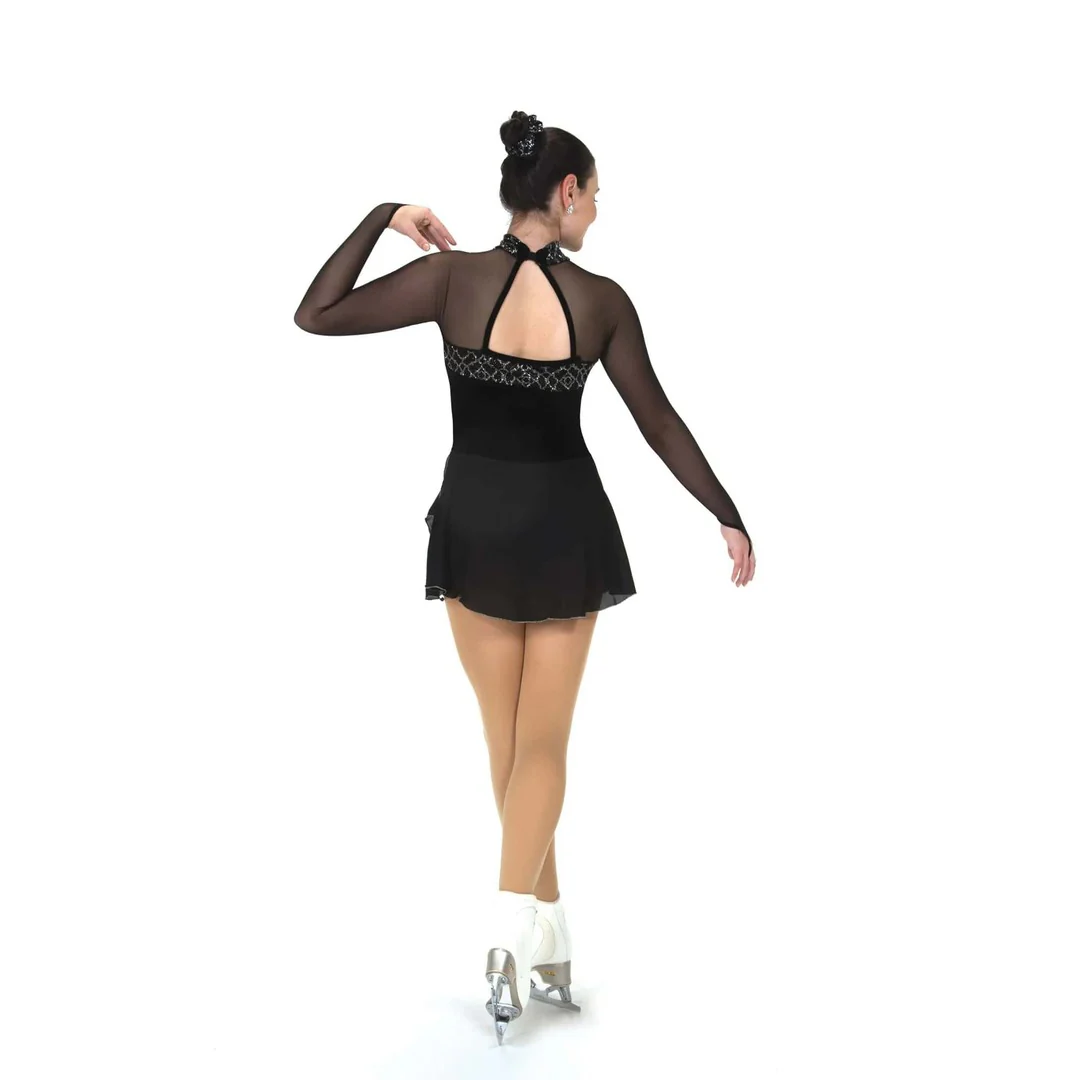 Jerry's Women's 596 Crystal Fanfare Figure Skating Dress - Image 2