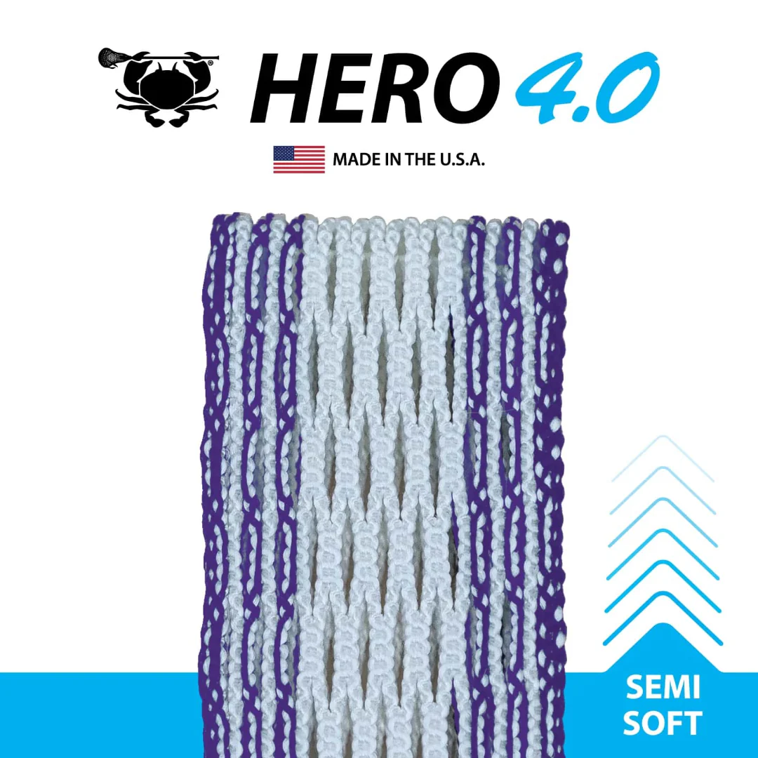 East Coast Dyes Hero 4.0 Storm Striker Lacrosse Mesh - Image 12