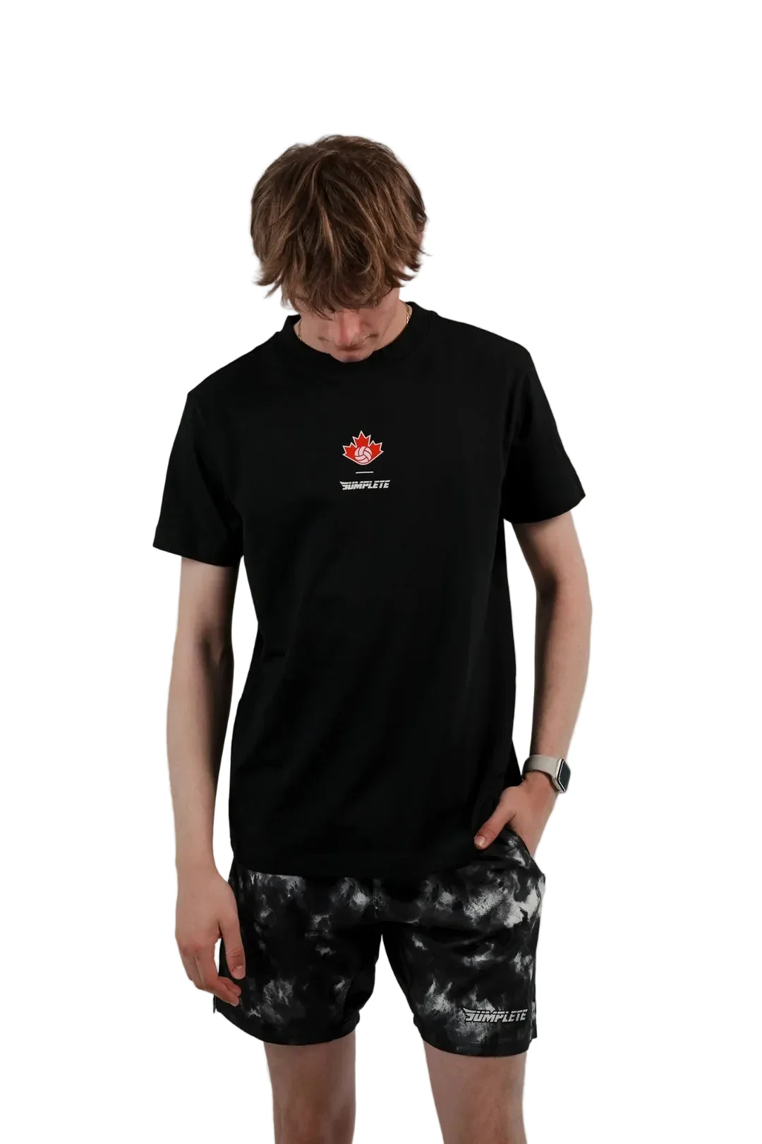 Jumplete Men's Courtside Luxe Performance Fit T-Shirt