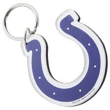 The Sports Vault NFL Indianapolis Colts Logo Keychain