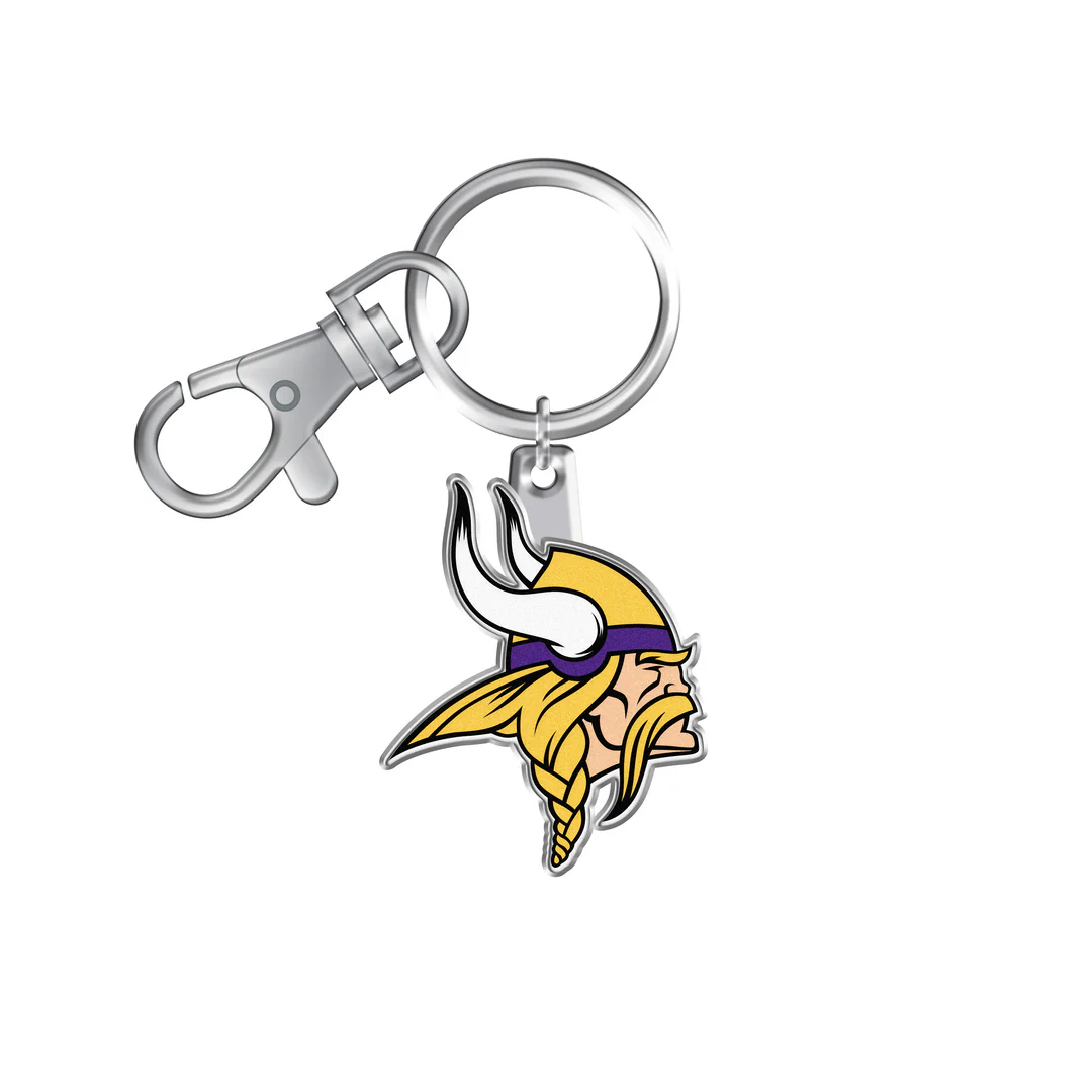 The Sports Vault NFL Minnesota Vikings Logo Keychain