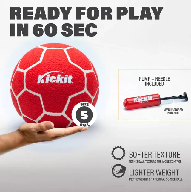 Kickit Soccer Tennis Doubles Set - Image 4