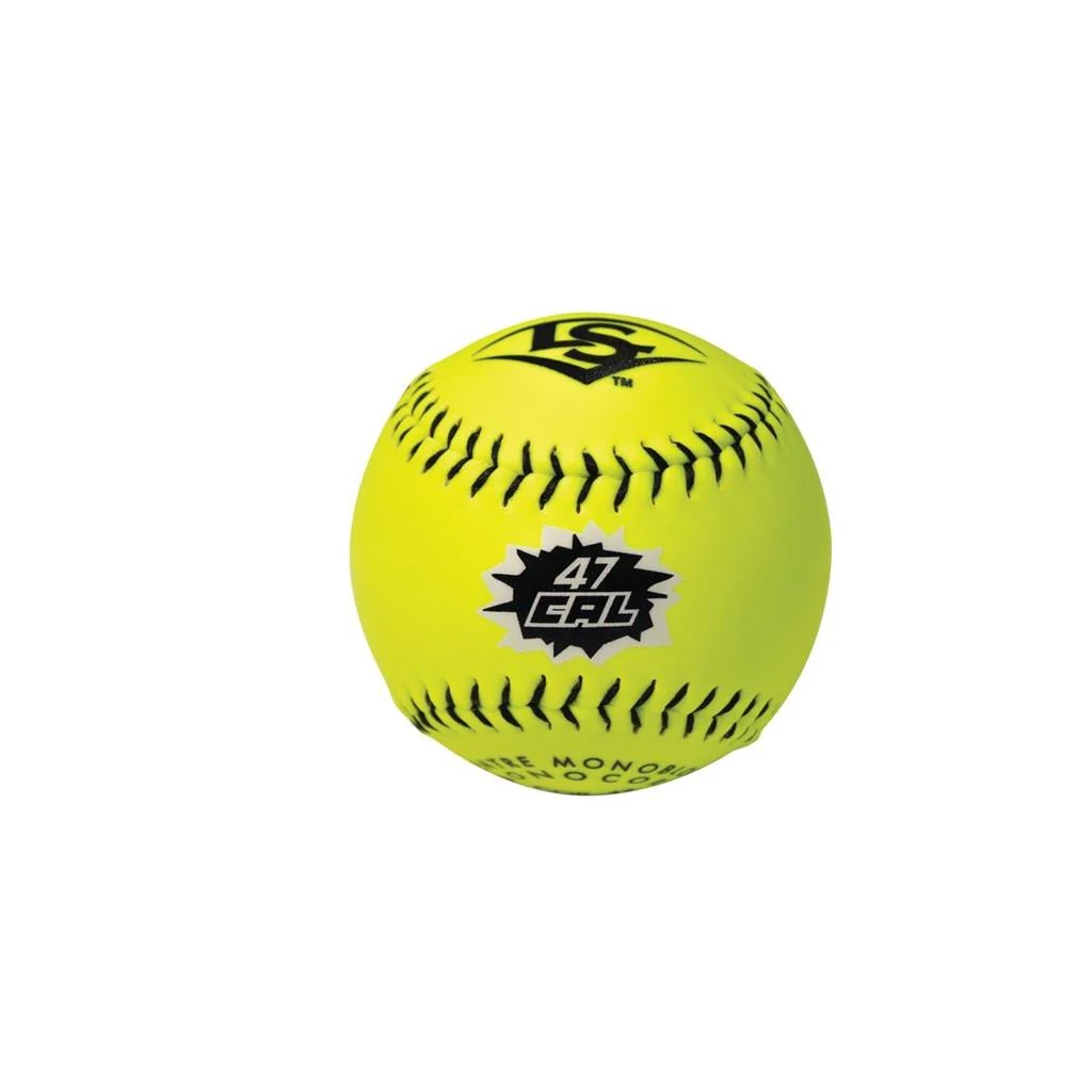 Louisville 12" NSA Approved LSSB47CAL Optic Softball Ball-Dozen