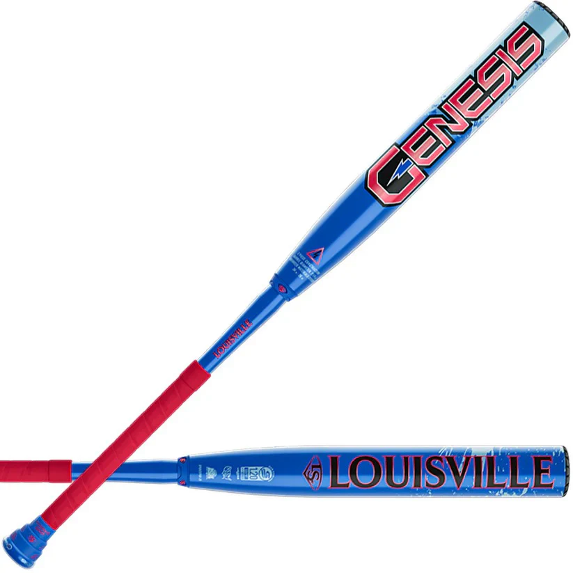 Louisville Genesis Splatter 2-Piece Balanced Slo-Pitch Bat