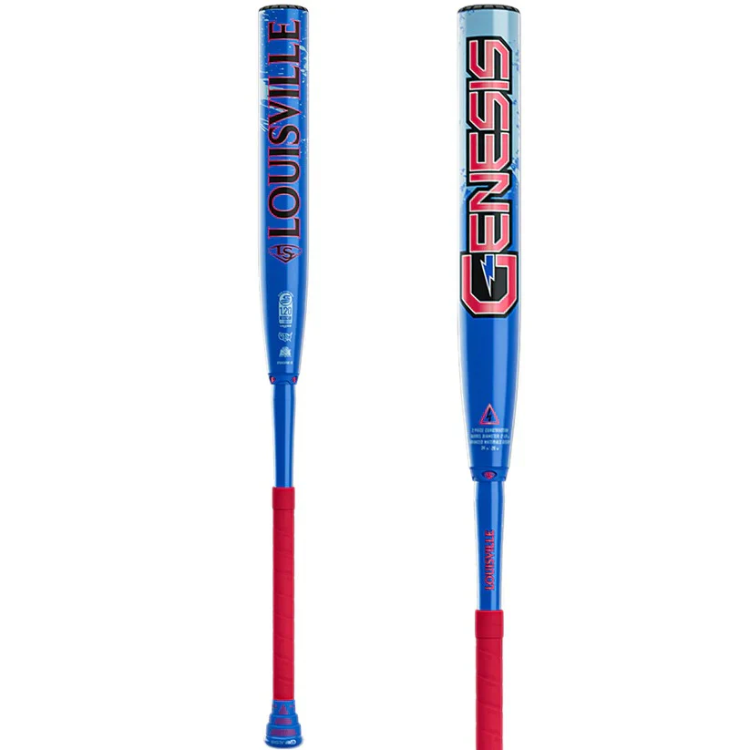 Louisville Genesis Splatter 2-Piece Balanced Slo-Pitch Bat - Image 2