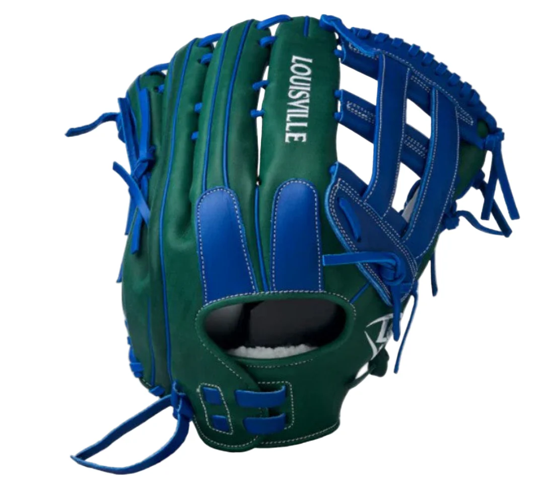 Louisville Super Z FG Green-Royal Slo-Pitch Glove