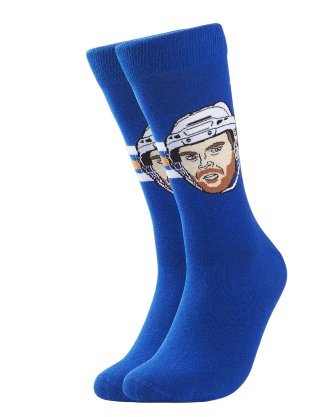 Major League Socks Connor McDavid Blue Sock
