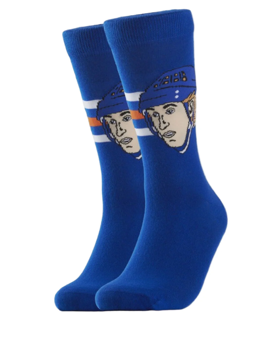 Major League Socks Wayne Gretzky Blue Sock