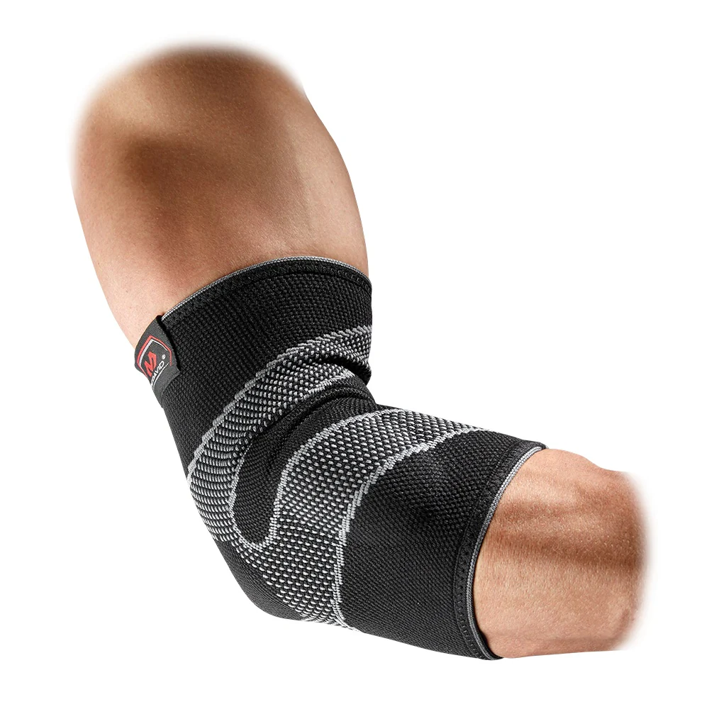 McDavid Level 2 Elbow Sleeve 4 Way Elastic w/Gel Buttresses - Image 2