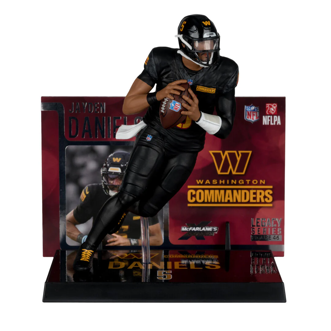McFarlane NFL Washington Commanders Jayden Daniels Figure