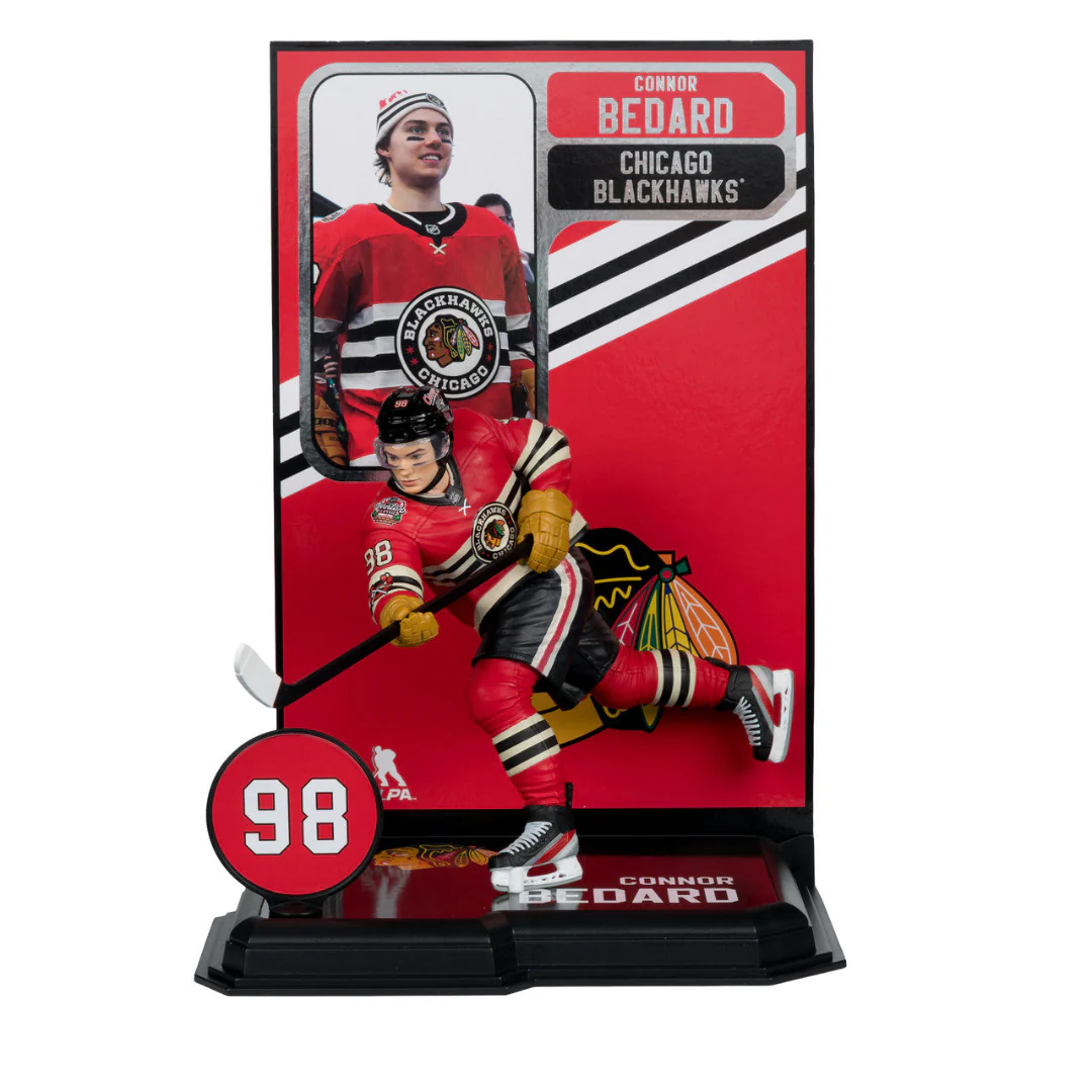 McFarlane NHL Chicago Blackhawks Connor Bedard Winter Classic Figure