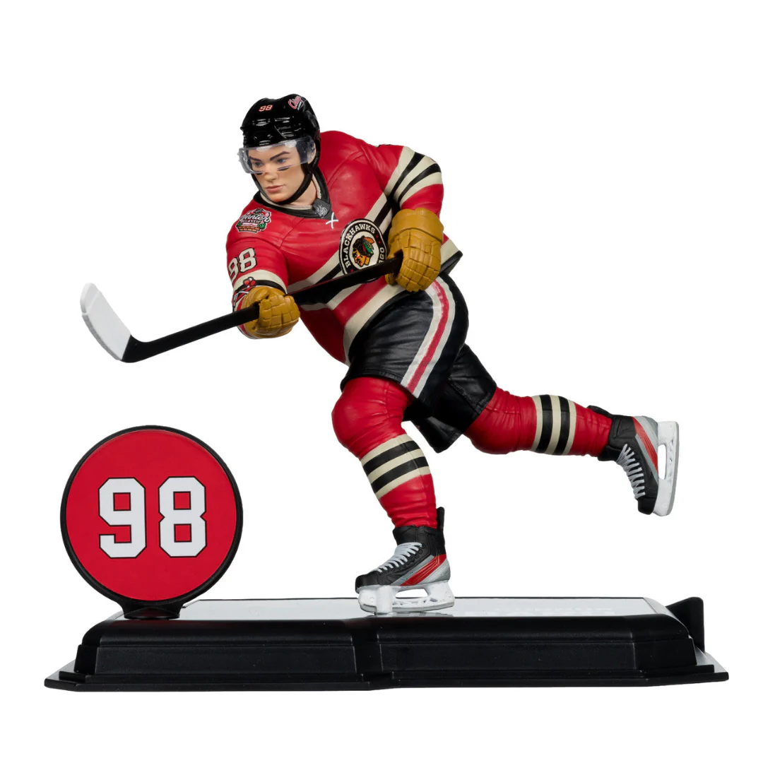 McFarlane NHL Chicago Blackhawks Connor Bedard Winter Classic Figure - Image 2