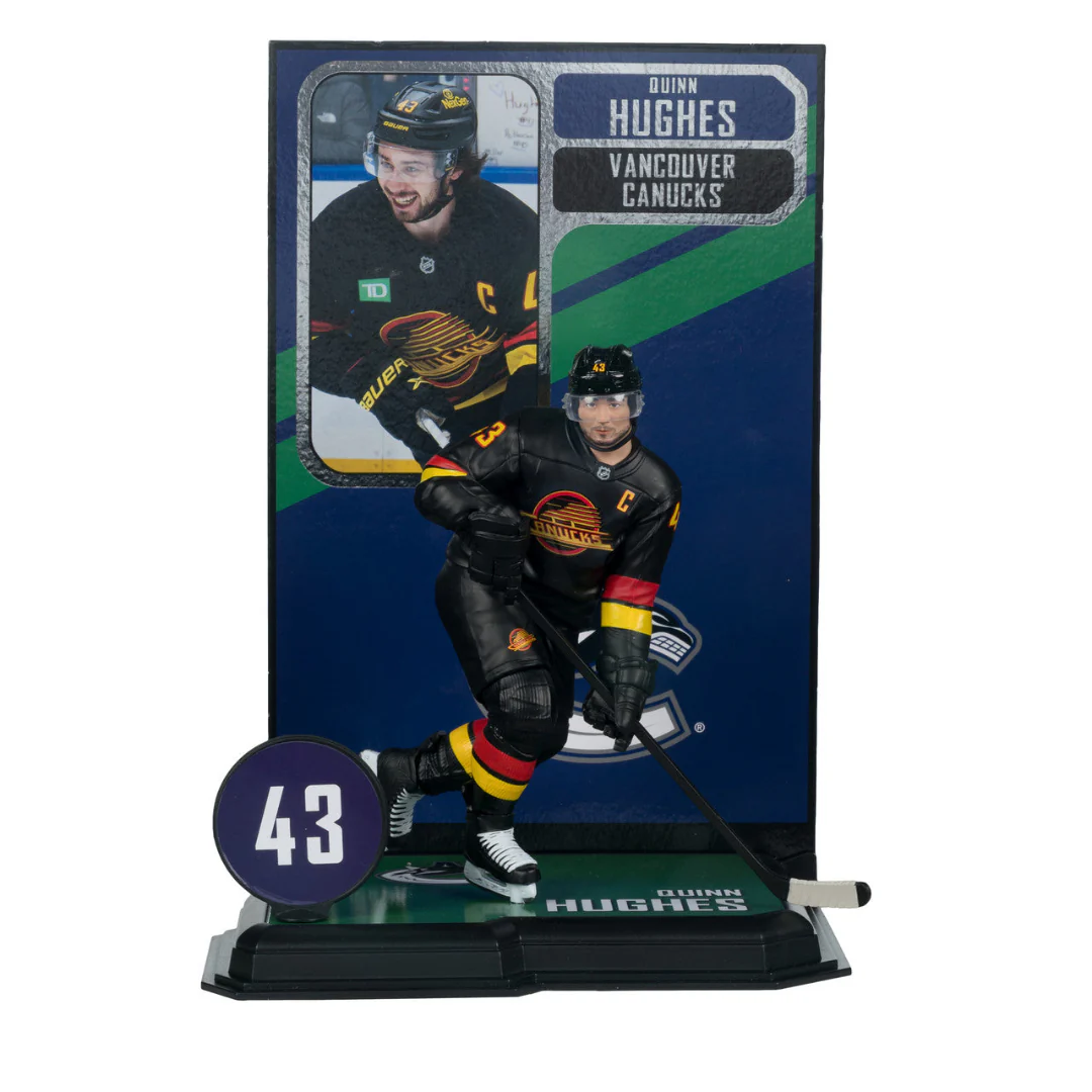 McFarlane NHL Vancouver Canucks Quinn Hughes Figure