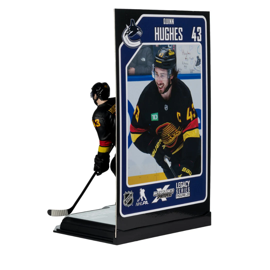 McFarlane NHL Vancouver Canucks Quinn Hughes Figure - Image 4
