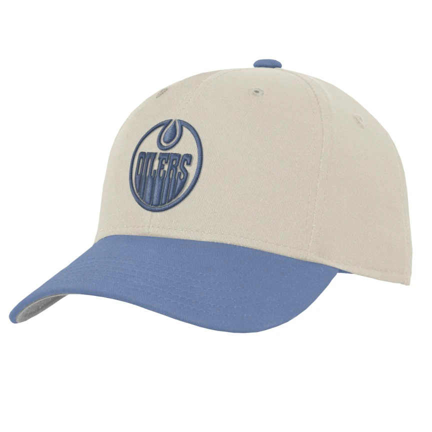 Mitchell & Ness Youth Edmonton Oilers Chalk Dust Snapback Hat