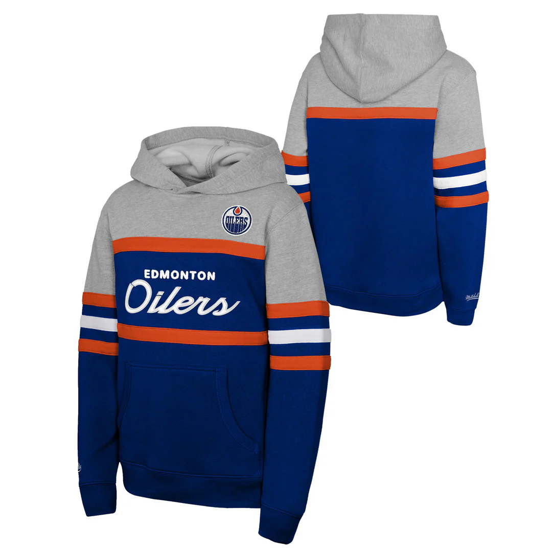 Mitchell & Ness Youth NHL Edmonton Oilers Head Coach Hoodie - Image 3