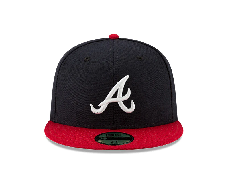New Era Men's MLB Atlanta Braves Authentic Collection 59FIFTY Home Fitted Hat - Image 3