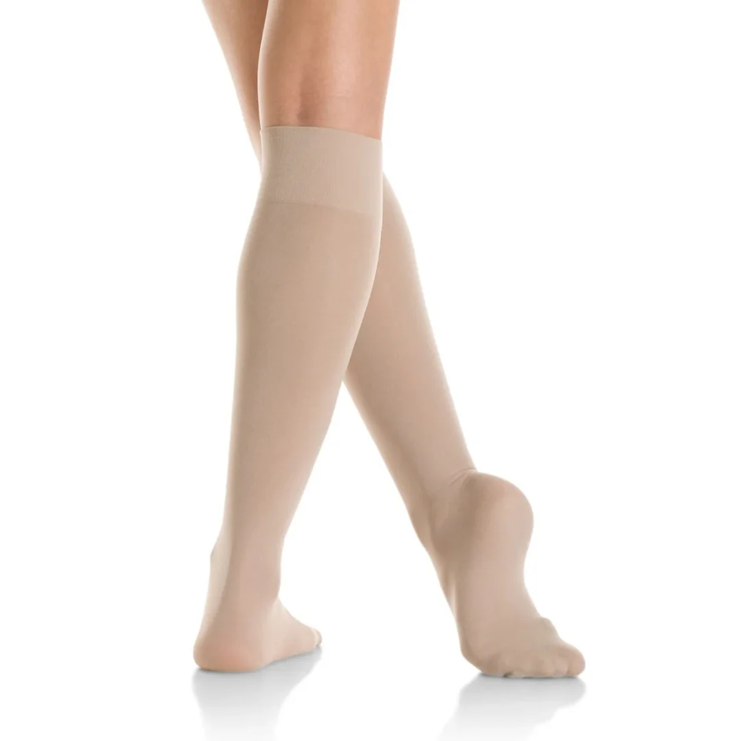 Mondor Junior 104 Light Opaque Knee-High Figure Skating Socks - Image 2