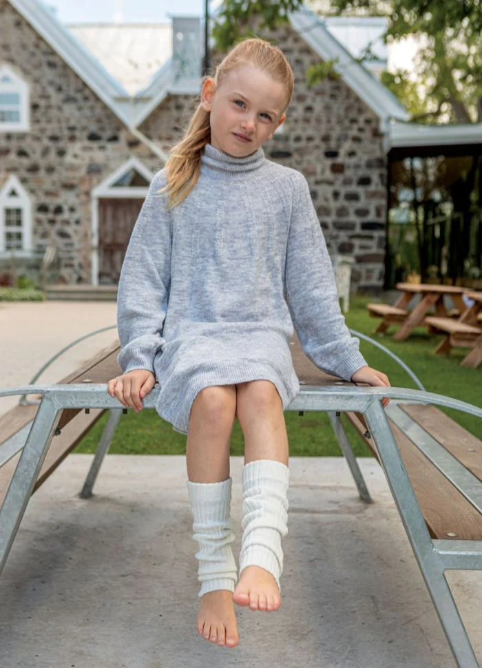 Mondor Junior 12" Merino Wool Figure Skating Leg Warmers