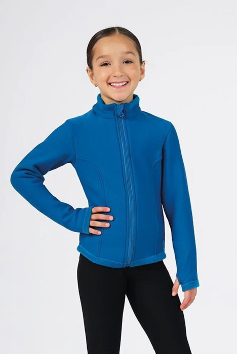 Mondor Women's 24497 Sequin Figure Skating Polartec Jacket - Image 2