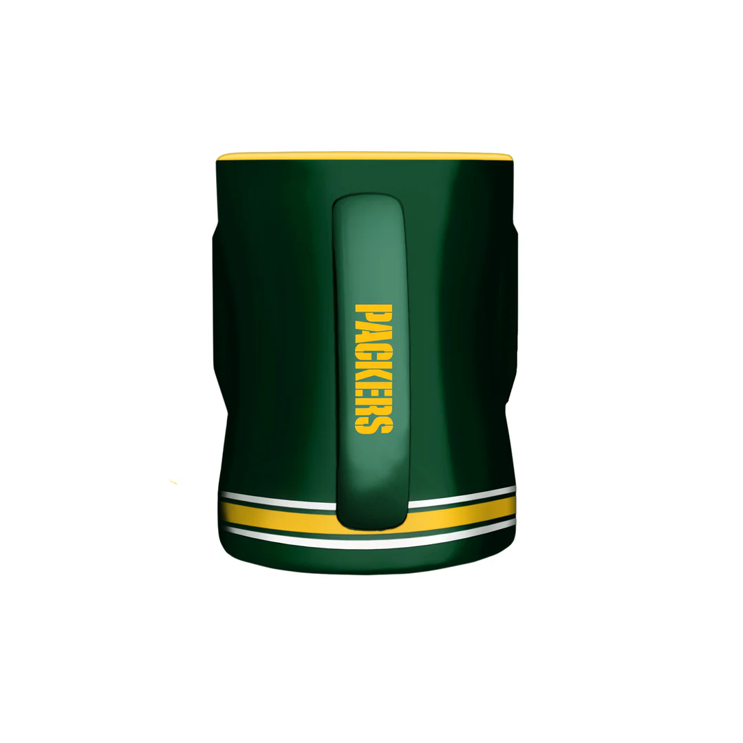 The Sports Vault NFL Green Bay Packers 14oz Sculpted Mug - Image 2