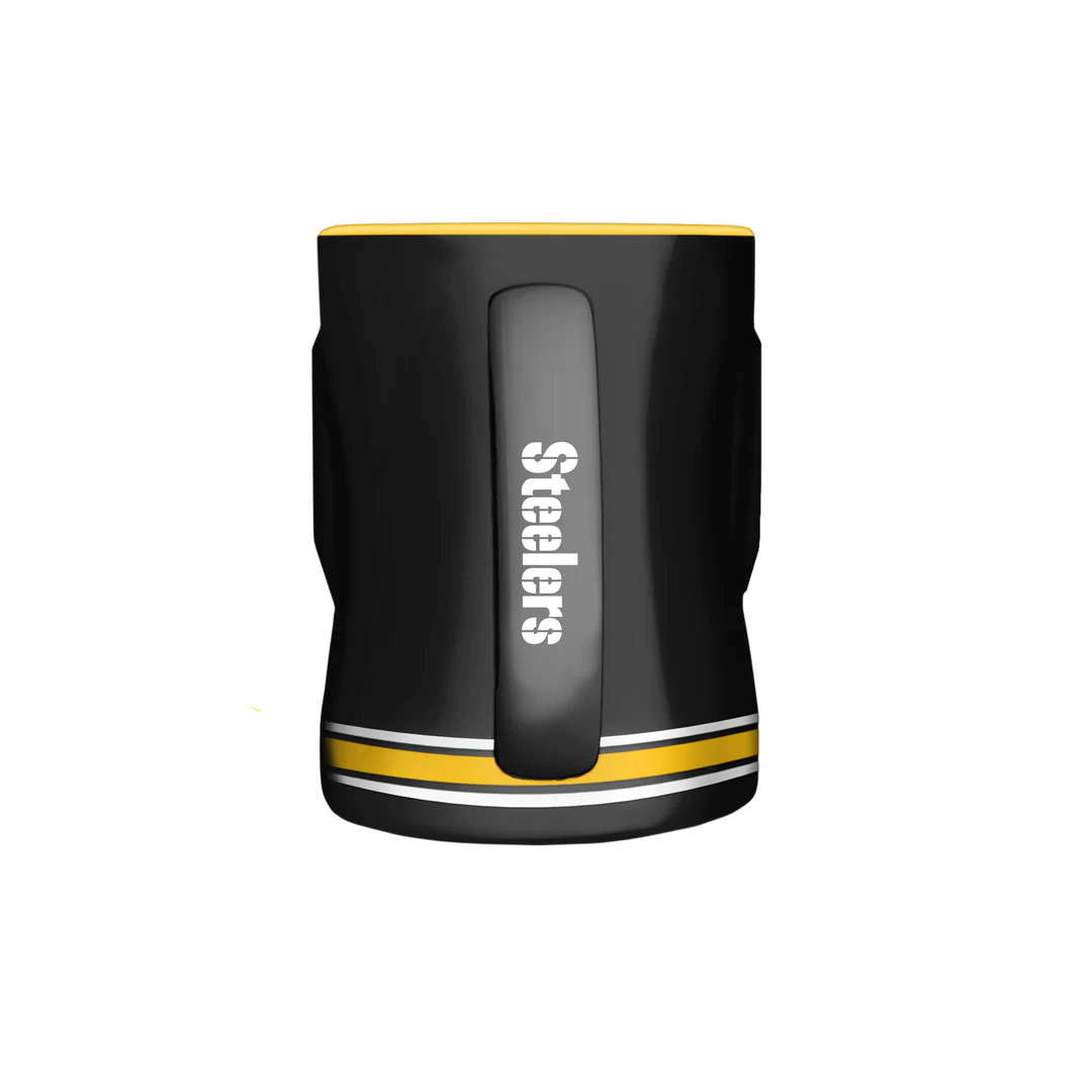 The Sports Vault NFL Pittsburgh Steelers 14oz Sculpted Mug - Image 2