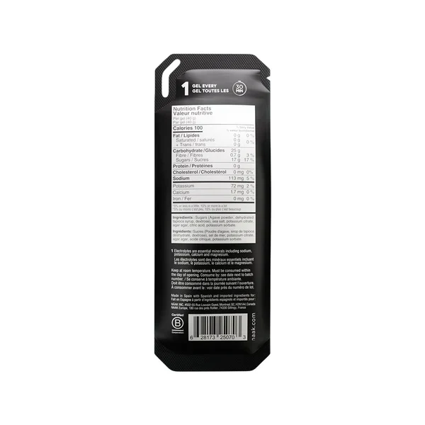 Näak Boost Energy Carb Gel Packet 40g Neutral - Image 2