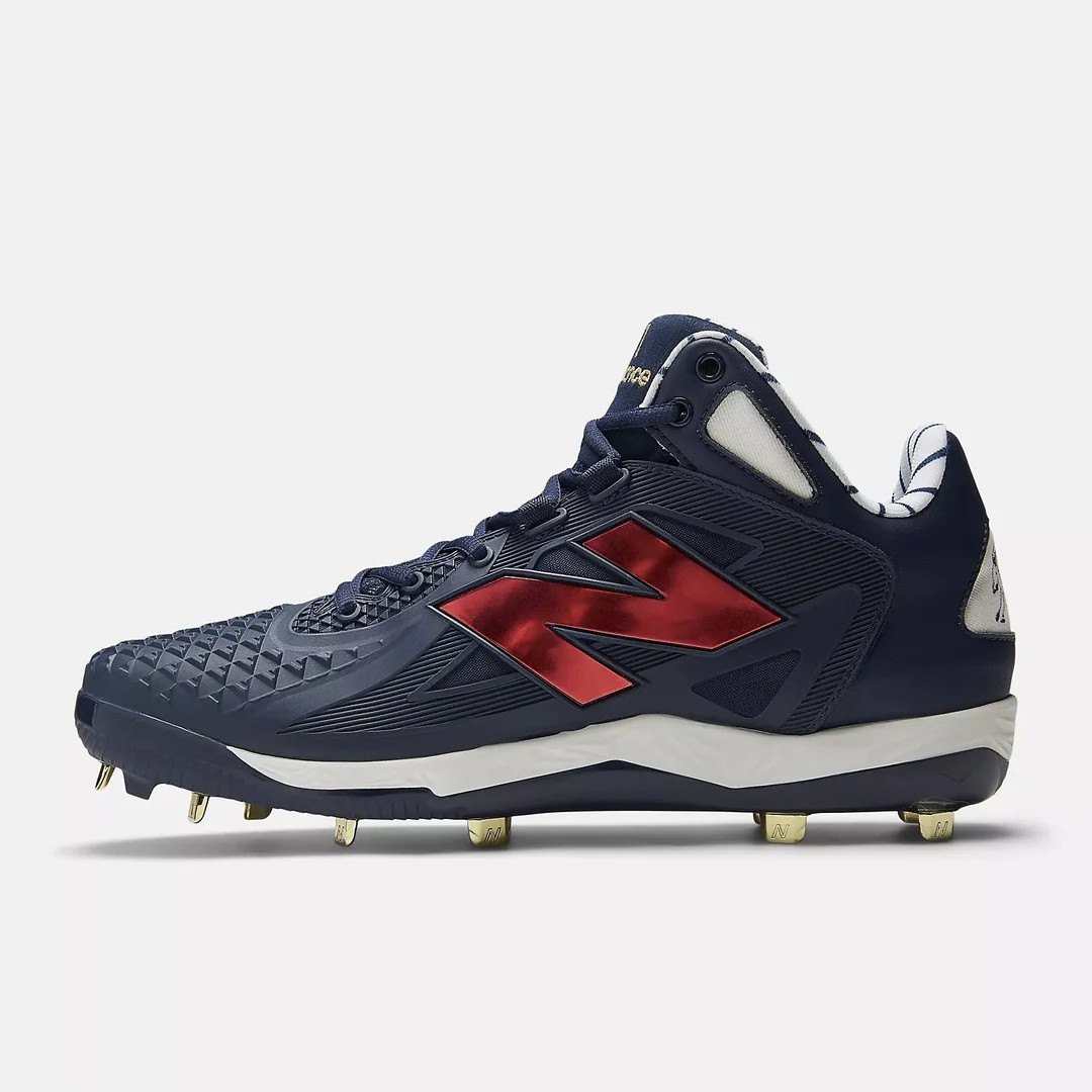 New Balance Senior FuelCell Ohtani V1 Mid Metal Baseball Cleats - Image 3